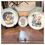 (3pc) Hummel Plates | Dimensions: dia. 10.25 in (biggest)