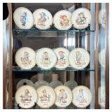 (12pc) 1983-1994 Hummel Plates | Dimensions: h. 7.5 in