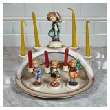 Candle Hummel Figurine | Dimensions: h. 8.75 in