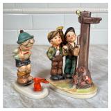 (2pc) Hummel Figurines | Dimensions: h. 6.5 in (tallest)