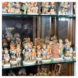 (16pc) Shelf Of Hummel Figurines | Dimensions: h. 5.25 in (tallest)