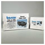 BESCOR PRO 12 AMP BATTERY BELT | Bescor Model PRV-12NC Pro 12 Amp battery belt in original box, with