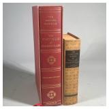 (2pc) Shakespeare Collections | One large red book with case entitled “The First Folio of Shakespear
