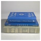 (3pc) One Large Bible And Other Books | Including The Moral Compass by William J. Bennett and a book