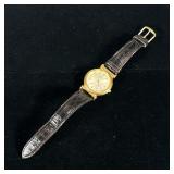 CASIO DATA BANK FLIP TOP WRISTWATCH | Casio IA-1000 Data Bank flip top watch with leather band.