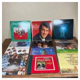 CHRISTMAS VINYL | 12 Classic Christmas Albums including: Dean Martin Christmas RS 6222, Barbara Stre