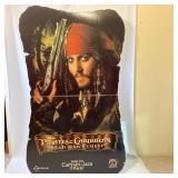 PIRATES OF THE CARIBBEAN STANDEE | Pirate’s “Dead Man’s Chest” cardboard standee by Zizzle promoting