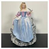 PRINCES OF THE ICE PALACE | Hand painted porcelain figurine on a lead crystal base. Made by House of
