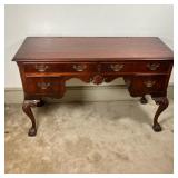 LANDSTROM CHIPPENDALE DESK | Landstrom Furniture Company, Rockford Illinois Chippendale Style Mahoga
