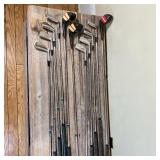 (11pc) KROYDEN GOLF CLUBS | Two Vintage Kroyden partial set’s including: 1. Dave Hill Tournament #3/