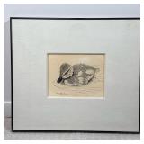 Mallard Duckling Engraving | Ed. 340/1000, pencil signed and numbered Dimensions: h. 16.25 x w. 19 i