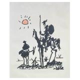 PABLO PICASSO (SPANISH, 1881-1973) DON QUIXOTE POSTER
