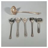 (6pc) ASSORTED ITALIAN AND ENGLISH SILVERPLATE SERVING UTENSILS | This group of six silverplate serv