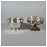 (2pc) TWO PIECES OF STIEFF AND BLACK STARR & GORHAM STERLING SILVER | The lot features a Stieff ster
