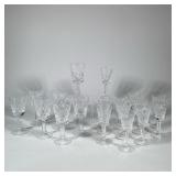 (18pc) WATERFORD CRYSTAL 