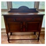 Antique Oak Sideboard Buffet