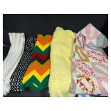 Vintage Afghans & Patchwork Quilt