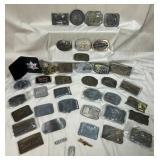 Vintage Belt Buckle Collection