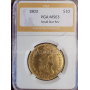 Historic 1803 Draped Bust Gold $10 Small Reverse Stars MS 63