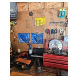 Tools, Torch, Sander, Saw, Thermometer
