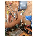 Tools, Bolt Cutter, Circular Saw, Pruning Saw, Hack Saw, Hand Saw, Spray Gun