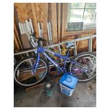 Schwinn Bicycle, License Plate, Ladder