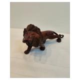 Hand Carved Wooden Lion Hand Carved Wooden Lion