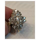 14k Gold And Diamonds Ring 14k Gold And Diamonds Ring