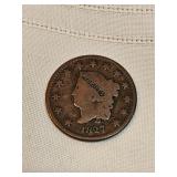 1827 Large Cent 1827 Large Cent