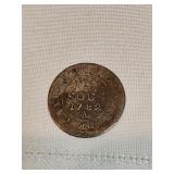 2 Sous 1782 French Coin 2 Sous 1782 French Coin