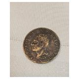 Haiti 100 Centimes Coin 1826 Haiti 100 Centimes Coin 1826