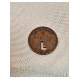 Lilly Brook Coal Co 1 Cent Coin  Lilly Brook Coal Co 1 Cent Coin