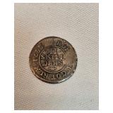Denmark 2 Shillings Coin 1677 Denmark 2 Shillings Coin 1677