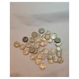 Unsearched Buffalo Nickels Lot Of 40 Unsearched Buffalo Nickels Lot Of 40