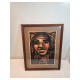 Framed Watercolor By John R Good Framed Watercolor By John R Good