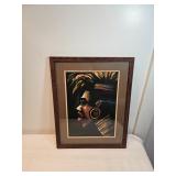 2nd Framed Watercolor By John R Good  2nd Framed Watercolor By John R Good