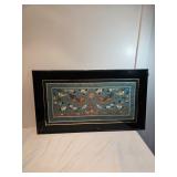 Antique Chinese Dragons Silk Embroidery  Antique Chinese Dragons Silk Embroidery