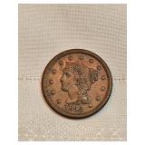1845 Large Cent  1845 Large Cent