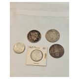 Dollars And Halfs Lot Dollars And Halfs Lot