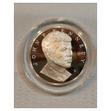 1000 Grains Sterling Silver JFK Coin 1000 Grains Sterling Silver JFK Coin