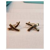 18k Gold Tiffany Earrings 18k Gold Tiffany Earrings