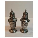 Sterling Silver Salt And Pepper Shakers Sterling Silver Salt And Pepper Shakers