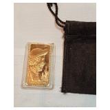 Hamilton Mint 1 Oz Silver Prospector Bat Sealed With Bag  Hamilton Mint 1 Oz Silver Prospector Bat Sealed With Bag