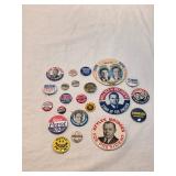 Political Buttons Lot A