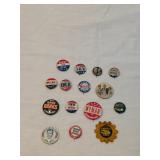 Political Buttons Lot C