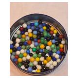 Vintage Marbles Lot Solid Colors