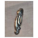 Antique Taxco Silver Brooch 