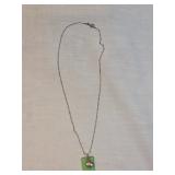 Sterling Silver Beach Lovers Necklace 