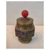 Vintage Chinese Export Tea Caddy