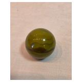 Large Olive Green Shooter Marble 
